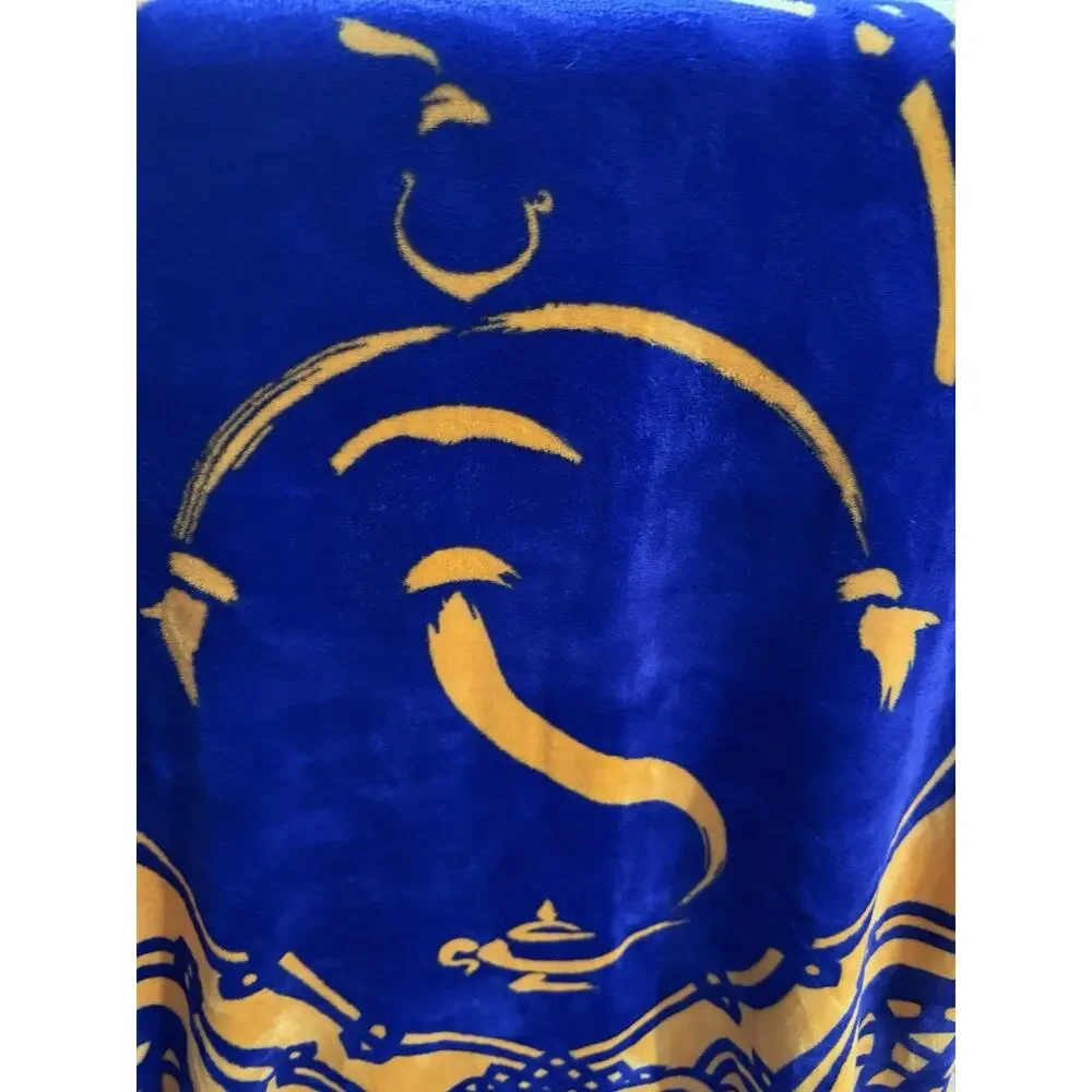 Disney's Aladdin Broadway Fleece Polyester Blanket Magic Carpet 48x58 Super Soft